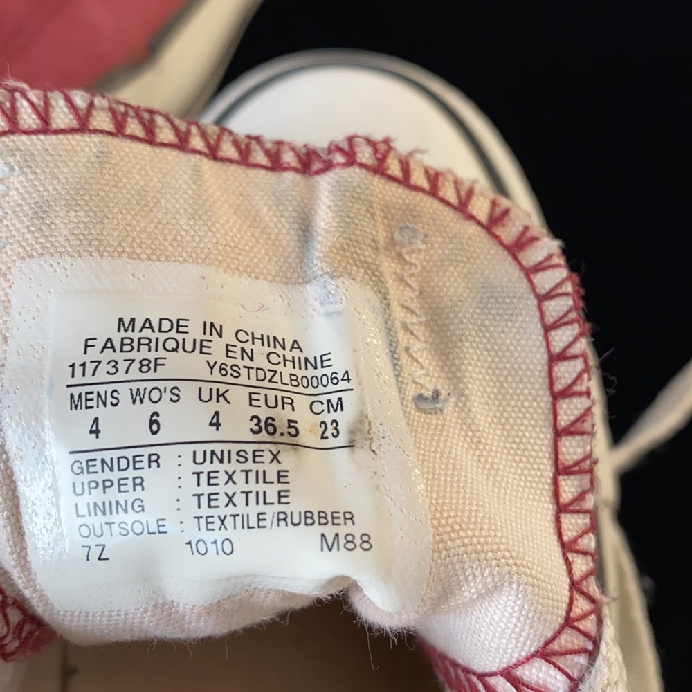 Maroon Converse - image 7